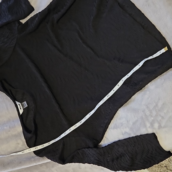 Stretchy XL Women's Black Alia Top Long Sleeve - Picture 10 of 10